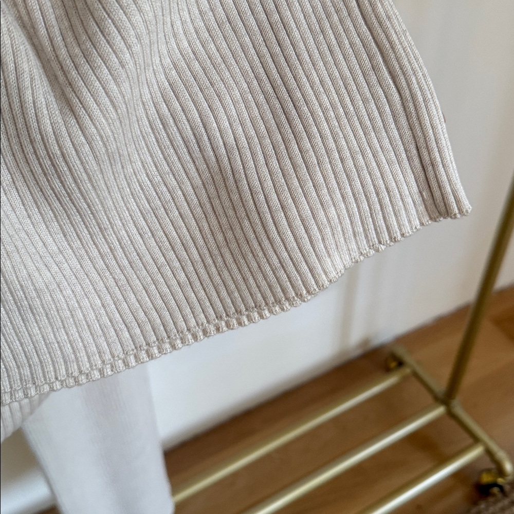 NWT! 🤍 Athleta Reverie Sweater Pant, Salt Ivory, Size M - Picture 8 of 9